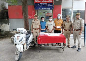 ब्रेज़ा कार अंतरराज्यीय वाहन चोर गैंग का पुलिस ने किया पर्दाफाश, मास्टरमाइंड समेत दो गिरफ्तार