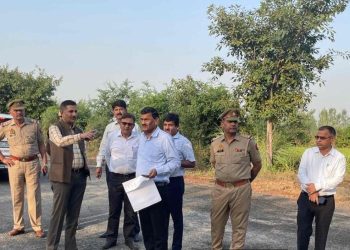 नोएडा इंटरनेशनल एयरपोर्ट कनेक्टिविटी होगी बेहतर, यीडा सीईओ ने किया रोड का किया निरीक्षण