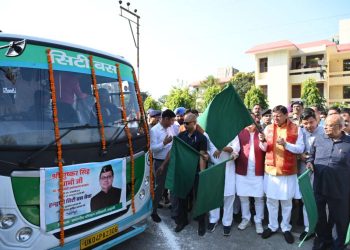 दीपावली से पहले हल्द्वानी को बड़ी सौगात, शहर में दौड़ेंगी सिटी बसें, सीएम ने दिखाई हरी झंडी
