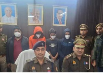 नोएडा में निर्माणाधीन साइट से सामान चोरी करने वाले गिरोह का पर्दाफाश, सरगना समेत चार गिरफ्तार