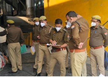 नोएडा पुलिस ने चार करोड़ का गांजा कराया नष्ट, 149 मामलों में पकड़ा था करीब 843 किलोग्राम अवैध नशा