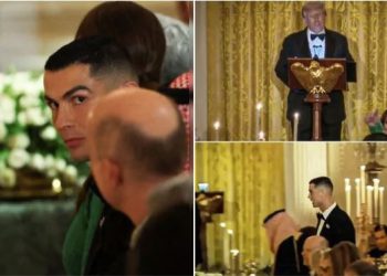 क्रिस्टियानो रोनाल्डो व्हाइट हाउस में दिखे, सऊदी क्राउन प्रिंस और डोनाल्ड ट्रंप संग किया डिनर