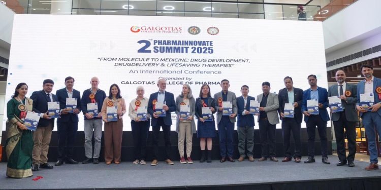 गलगोटियाज यूनिवर्सिटी में वैश्विक स्वास्थ्य विशेषज्ञों का जमावड़ा, ‘फार्माइनोवेट 2025’ सम्मेलन में दवा नवाचार पर केंद्रित चर्चा
