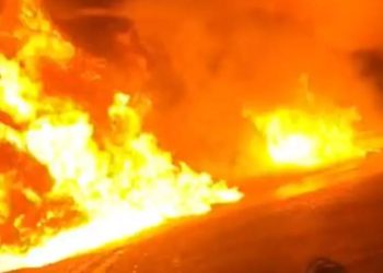 दर्दनाक: कार में आग लगने से पेंट व्यवसायी की जिंदा जलकर मौत, हादसे का कारण जानने में जुटी नोएडा पुलिस