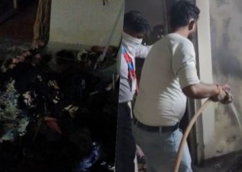 ग्रेटर नोएडा में सिलेंडर में गैस रिसाव से फ्लैट में लगी आग, बुजुर्ग दंपती झुलसे; कमरों में रखा सामान खाक