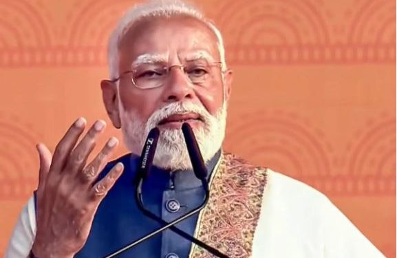 गर्व है कि हमारी सरकार ने गिराई 370 की दीवार, राष्ट्र प्रेरणा स्थल से गरजे पीएम मोदी