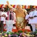 सीएम धामी का आंध्र प्रदेश मदनपल्ली दौरा, अटल जी की प्रतिमा का किया अनावरण